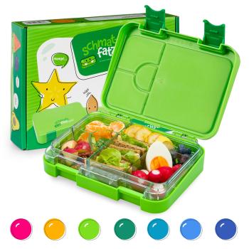 Klarstein Junior Lunchbox, 6 přihrádek, 21,3 x 15 x 4,5 cm (Š x V x H), bez BPA