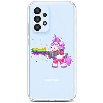 TopQ Kryt Samsung A33 5G silikon Rainbow Gun 74193 (Sun-74193)