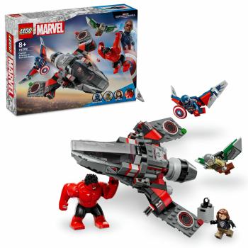 LEGO® Marvel Amerika Kapitány vs. Vörös Hulk csata 76292