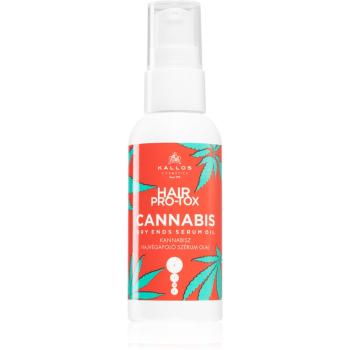 Kallos Hair Pro-Tox Cannabis olejové sérum na suché konečky vlasů 50 ml