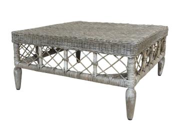 Přírodní ratanový stůl French table - 75*75*36 cm 40045000