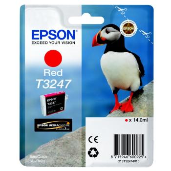 Epson T32474010 červená (red) originální cartridge