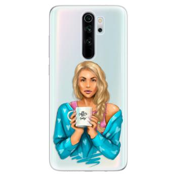 Odolné silikonové pouzdro iSaprio - Coffe Now - Blond - Xiaomi Redmi Note 8 Pro