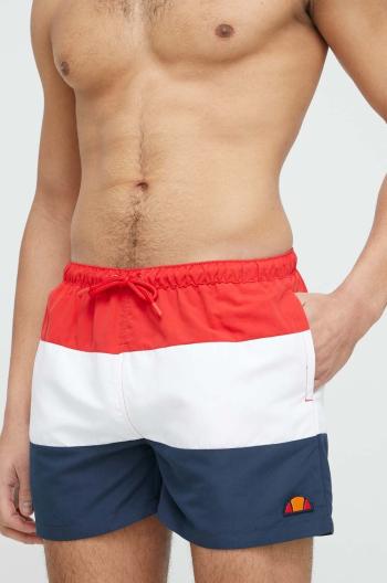 Plavkové šortky Ellesse Cielo Swimshort červená barva, SHR04797