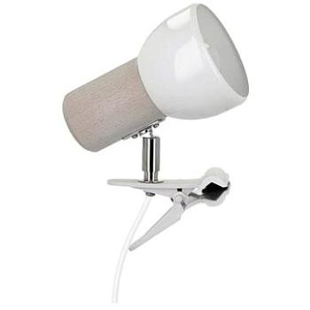 Lampa s klipem SVENDA 1xE27/60W/230V dub – FSC certifikováno (117432)