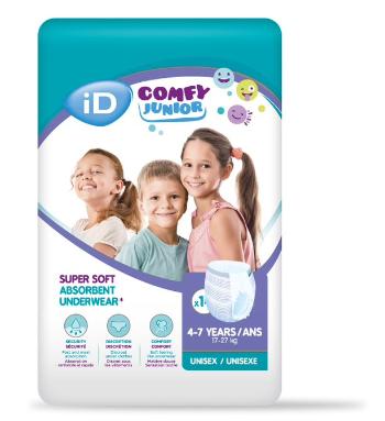 iD Comfy Junior Pants 4–7 let plenkové kalhotky 14 ks