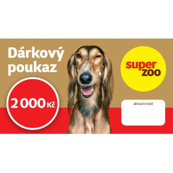 Dárkový poukaz Super zoo 2000 Kč