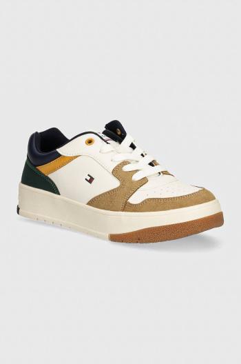 Dětské sneakers boty Tommy Hilfiger hnědá barva, T3X9-33639