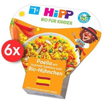 HiPP BIO Paella se zeleninou a kuřecím masem 6× 250 g (4062300377462)