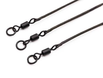 Korda náväzce kable leadcore leader ring swivel 50 cm - gravel