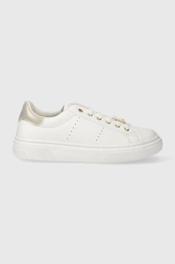 Dětské sneakers boty Tommy Hilfiger bílá barva