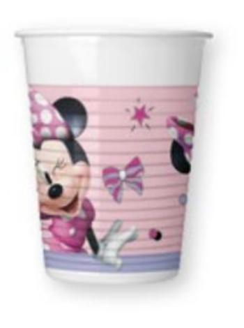 Procos Kelímky Minnie Mouse 200 ml