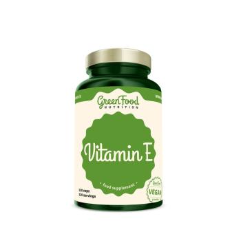 GreenFood Nutrition Vitamin E 120 kapslí