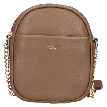 Dámská crossbody kabelka David Jones Cezza - hnědá