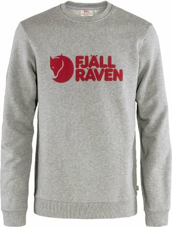 Fjällräven Logo Sweater M Grey/Melange M Outdoorová mikina