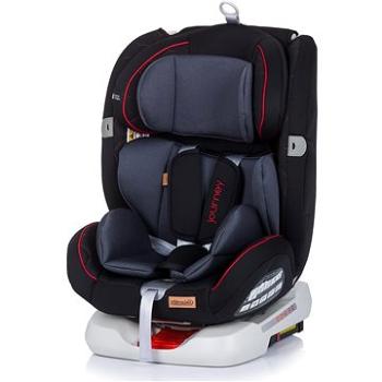 CHIPOLINO Autosedačka Journey otočná 360 Isofix 0-36 kg Raven (STKJR02201RA)