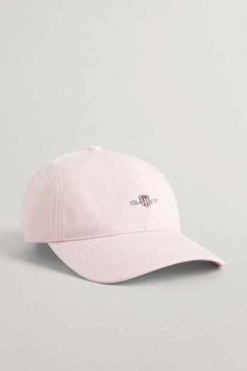 KŠILTOVKA GANT SHIELD COTTON TWILL CAP CRYSTAL PINK