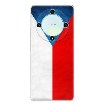 Odolné silikonové pouzdro iSaprio - Czech Flag - Honor Magic5 Lite 5G