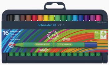 SCHNEIDER LINK-IT - Sada popisovačov s jemným hrotom 16 ks