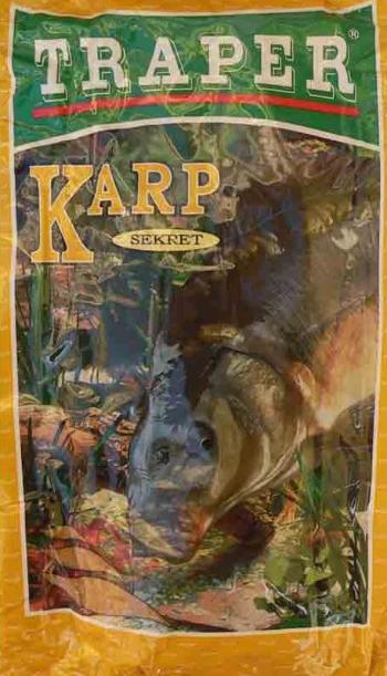 Etetőanyag Traper Secret Ponty sárga 1 kg