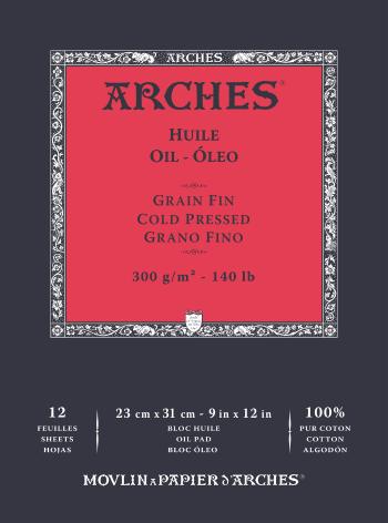 Arches Oil Cold Pressed Skicář 23 x 31 cm 300 g