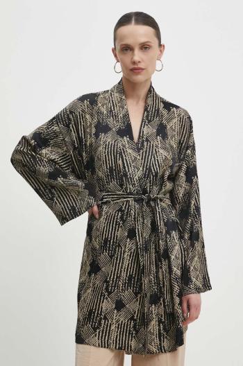 Kimono Answear Lab černá barva