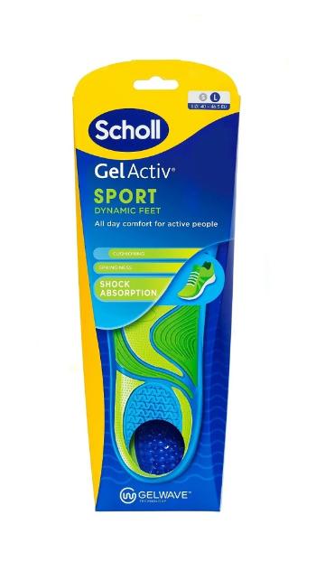 Scholl Gelové vložky do bot GelActiv Sport (Insole) 1 pár Large
