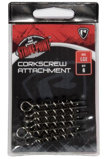 Fox rage šroubovací systém strike point corkscrew attachment - medium