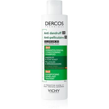 Vichy Dercos Anti-Dandruff šampon a kondicionér 2 v 1 proti lupům 200 ml