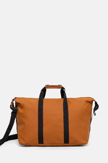 Taška Rains Hilo Weekend Bag W3 hnědá barva, 14200-63