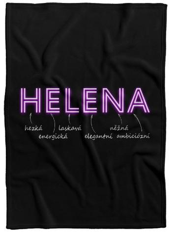 Deka Ženská jména – NEON (Jméno: Helena, Podšití beránkem: NE)