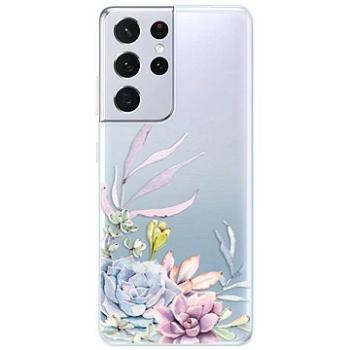 iSaprio Succulent 01 pro Samsung Galaxy S21 Ultra (succ01-TPU3-S21u)