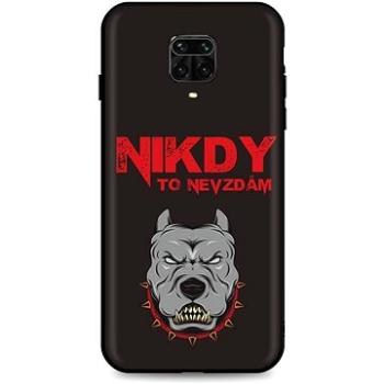 TopQ Xiaomi Redmi Note 9 Pro silikon Nikdy to nevzdám 54163 (Sun-54163)