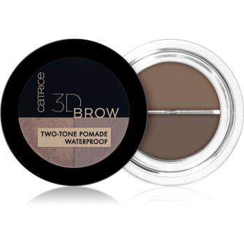 Catrice 3D Brow Two-Tone szemöldök pomádé 2 az 1-ben árnyalat 010 Light to Medium 5 g