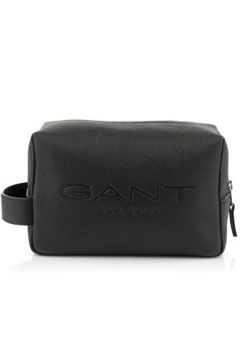 KOSMETICKÁ TAŠKA GANT LEATHER WASH BAG BLACK