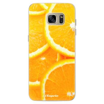 Silikonové pouzdro iSaprio - Orange 10 - Samsung Galaxy S7 Edge