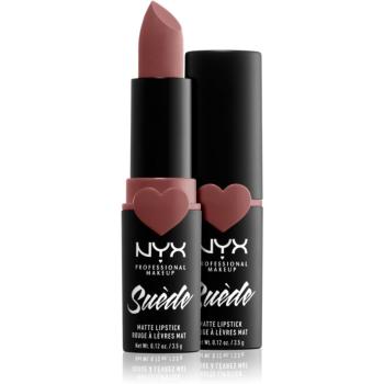 NYX Professional Makeup Suede Matte  Lipstick matná rtěnka odstín 05 Brunch Me 3.5 g