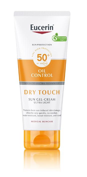 Eucerin Dry Touch SPF50+ krémový gel 200 ml