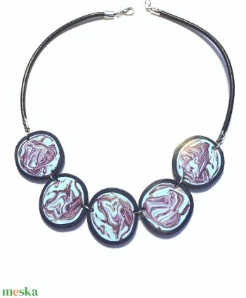 Kék  fantázia  nyaklác