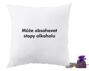 Levandulový polštář Stopy alkoholu