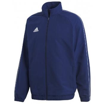 adidas CORE 18 JACKET Pánská sportovní bunda, tmavě modrá, velikost