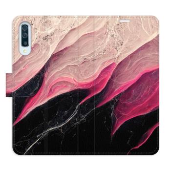 Flipové pouzdro iSaprio - BlackPink Marble - Samsung Galaxy A50