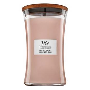 Woodwick Vanilla & Sea Salt vonná sviečka 610 g