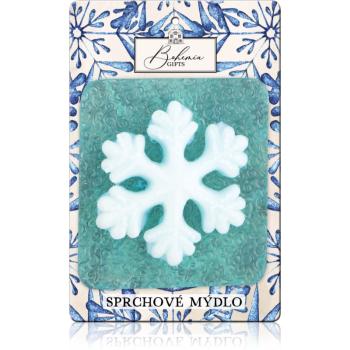 Bohemia Gifts & Cosmetics Handmade Snowflake ručně vyráběné mýdlo s glycerinem 70 g