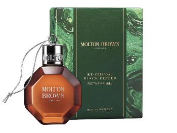 Molton Brown Koupelový a sprchový gel Re-charge Black Pepper Festive Bauble (Bath & Shower Gel) 75 ml