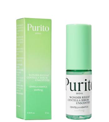 PURITO Neparfemované pleťové sérum s pupečníkem asijským Wonder Releaf Centella (Serum Unscented) 15 ml