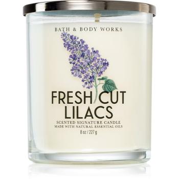 Bath & Body Works Fresh Cut Lilacs vonná svíčka 227 g