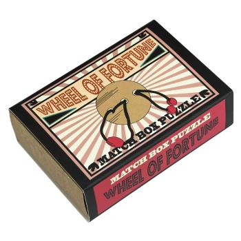 Wheel of Fortune Matchbox Professor Puzzle ördöglakat