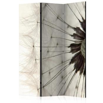 Paraván White Dandelion Dekorhome 135x172 cm (3-dílný)