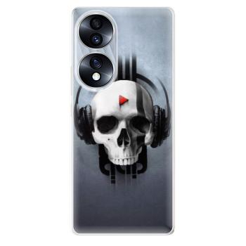 Odolné silikonové pouzdro iSaprio - Skeleton M - Honor 70